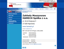 Tablet Screenshot of bip.hamech.pl